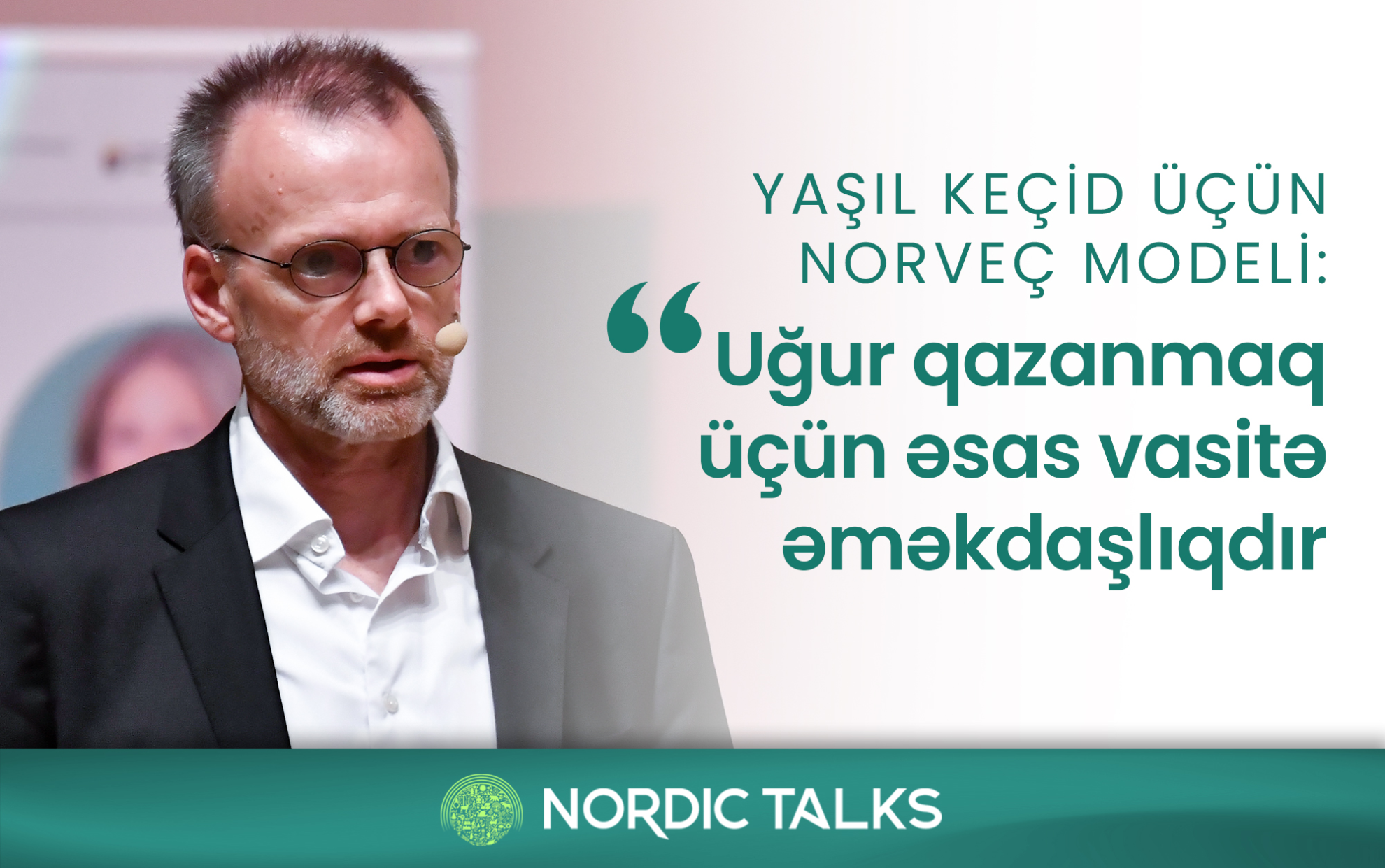 Per Strand Şosta Norveç XİN-in xüsusi müşavirinin Kitabıstana eksklüziv müsahibəsi